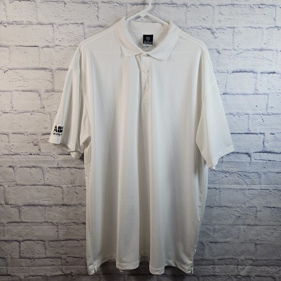 Nike Golf Fit Dry Short Sleeve Polo White Size XXL - Picture 1 of 6